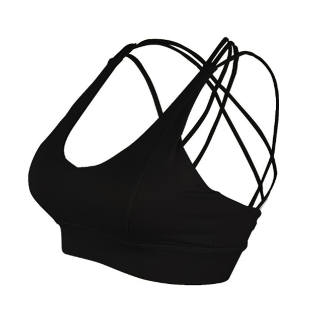  Women's fitness sports crop top bra