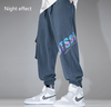 SS22 Men fashion reflective letter cargo pant