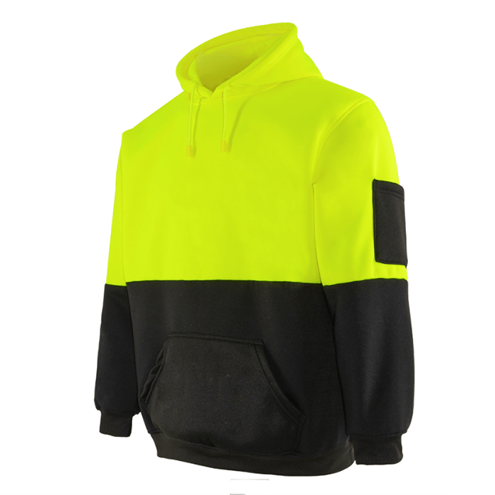 Hi Vis Reflective Mens Hoodie And Sweatshirt
