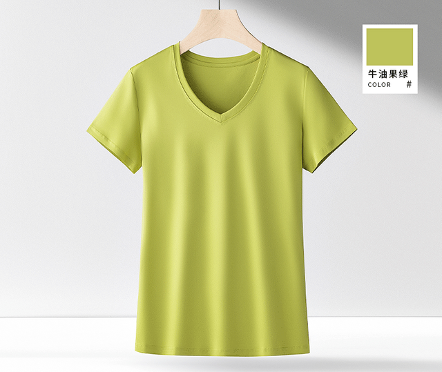 100% supima women Short Sleeve t-shirt 