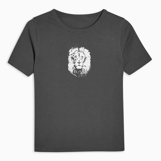 women fashion crew neck graphic tees 