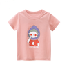 Girls fashion short sleeve T-shirt