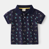  Hawaii AOP print boy polo shirt