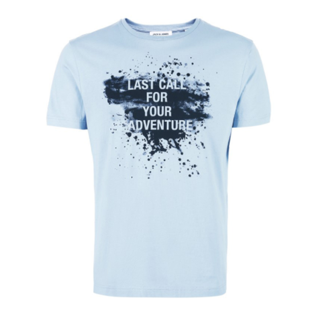 Fashion men short graphic T-shirt