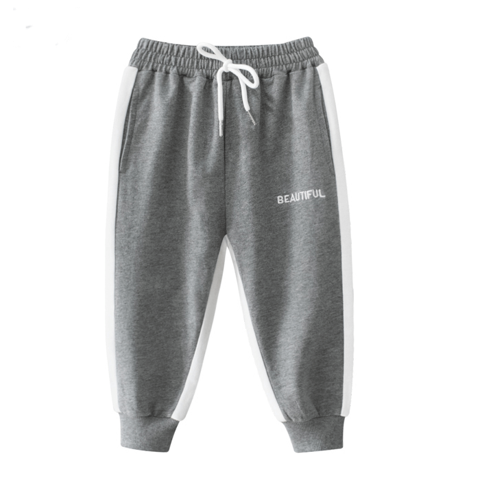 Girls fashion french terry jogger pant