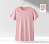 100% supima cotton women crew neck Short Sleeve tees
