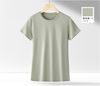 100% supima cotton women crew neck Short Sleeve tees