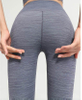 SS23 lulu American and European fitness striped pants