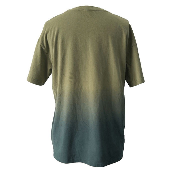 Factory Wholesale Men's Oversized Dip Dyed Jersey T-shirt