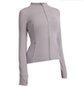 Cool feeling and quick dry custom women activity yoga jacket