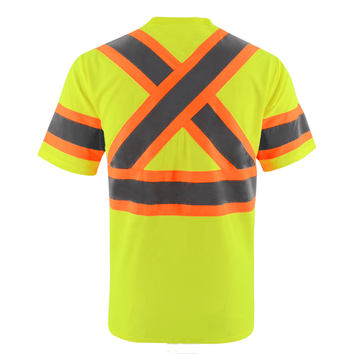 Reflective Safety Short Sleeve T-shirt