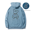 2021 New Little Bear Reflective Print Fashion Hoodie