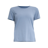 Women short sleeve fitness yoga tops