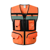 Reflective security Safety Vest with Pockets 