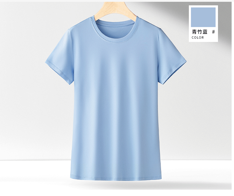 100% supima cotton women crew neck Short Sleeve tees
