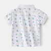  Hawaii AOP print boy polo shirt