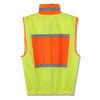 100% polyester mesh fluorescent green fashionable safety vest