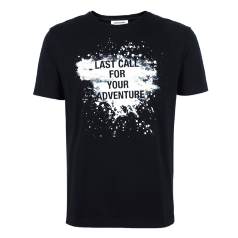 Fashion men short graphic T-shirt