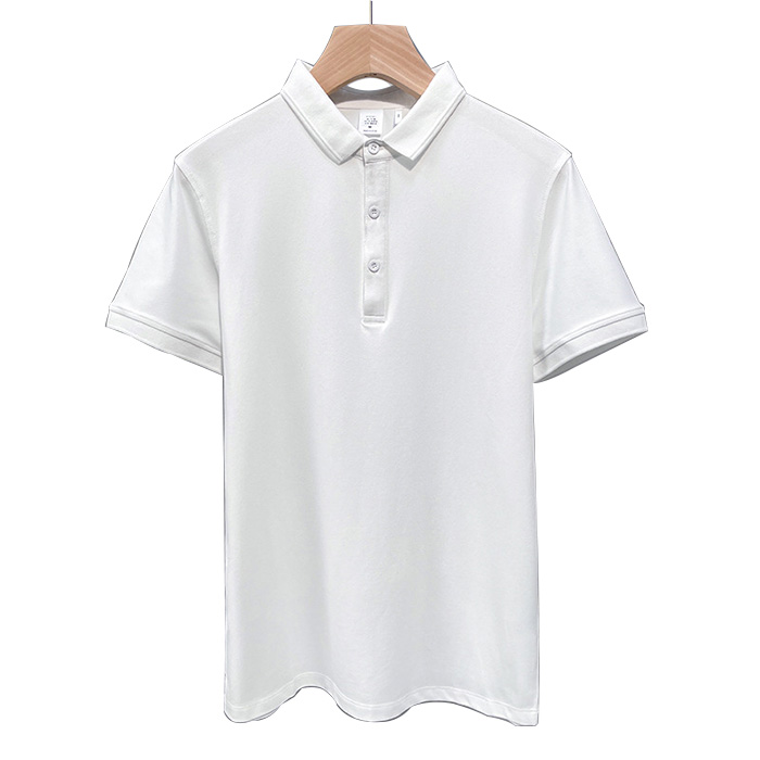 Wholesale Factory turn-over collar short sleeve Men polo T-shirt