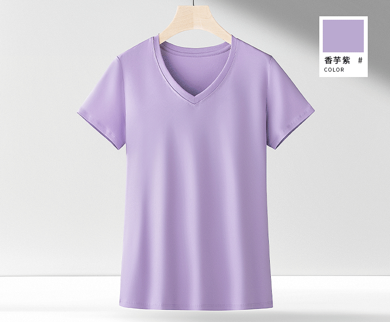 100% supima women Short Sleeve t-shirt 