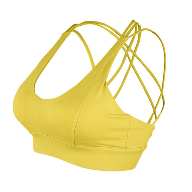  Women's fitness sports crop top bra