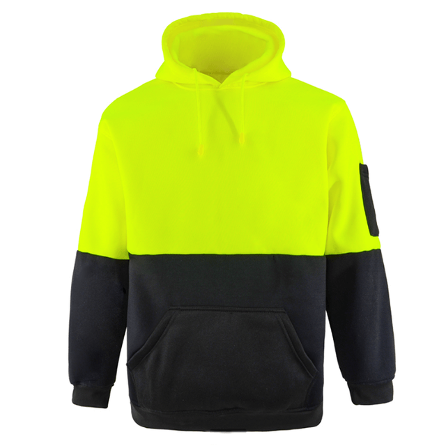 Hi Vis Reflective Mens Hoodie And Sweatshirt